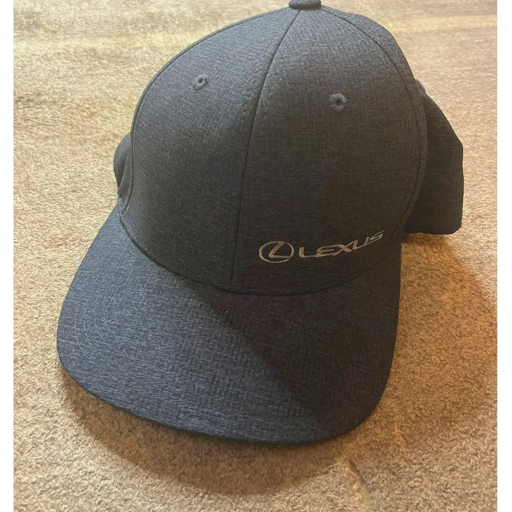 Lexus Hat Cap America Premium Line 8510 Flexfit 110 Snapback Charcoal Grey OSFM